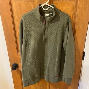 L.L. Bean Quilted Sweatshirt 1/4 Zip Pullover Long Sleeve Women's Plus